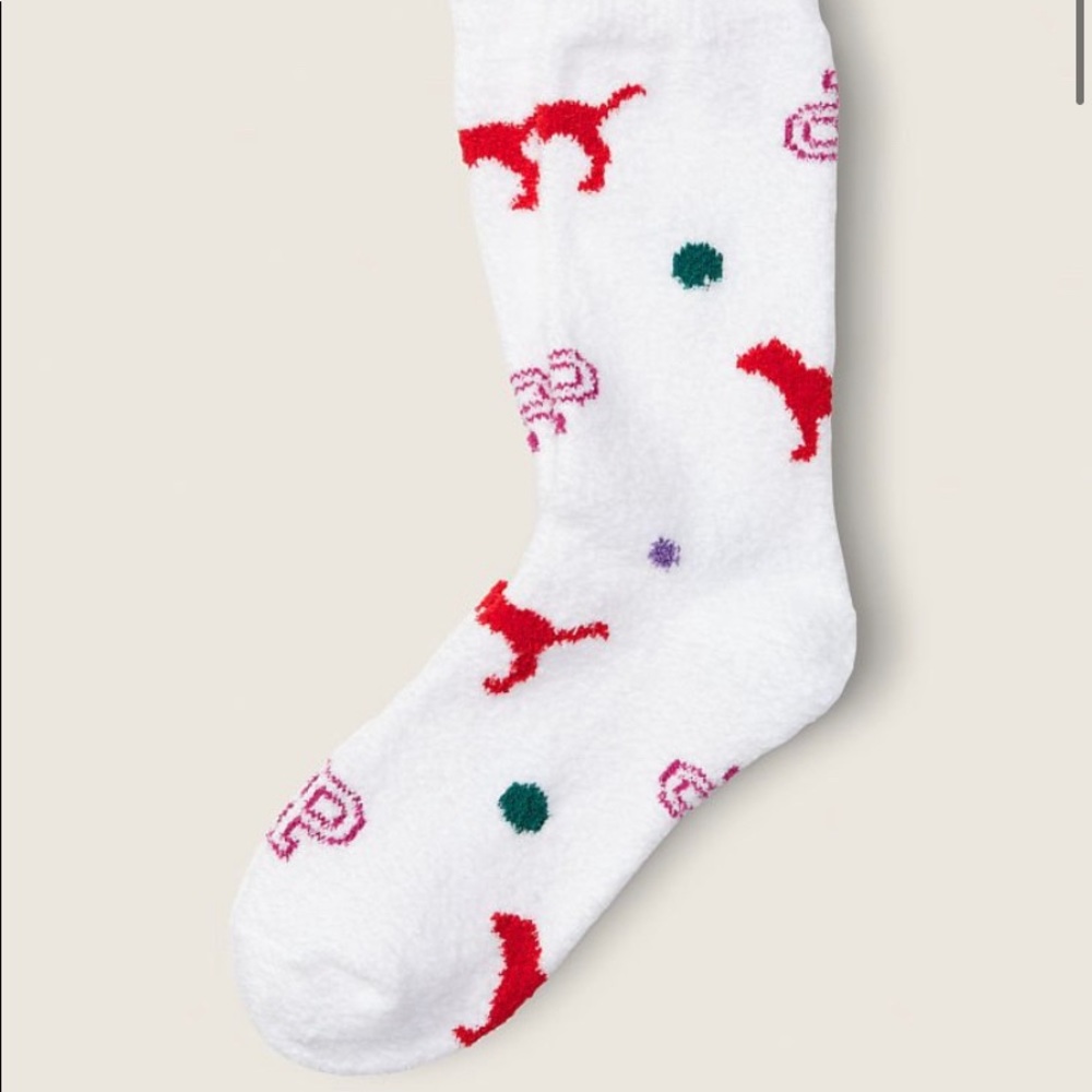 Victoria’s Secret PINK Shea Infused Dog Pup socks SOLD OUT!! - Picture 3 of 3
